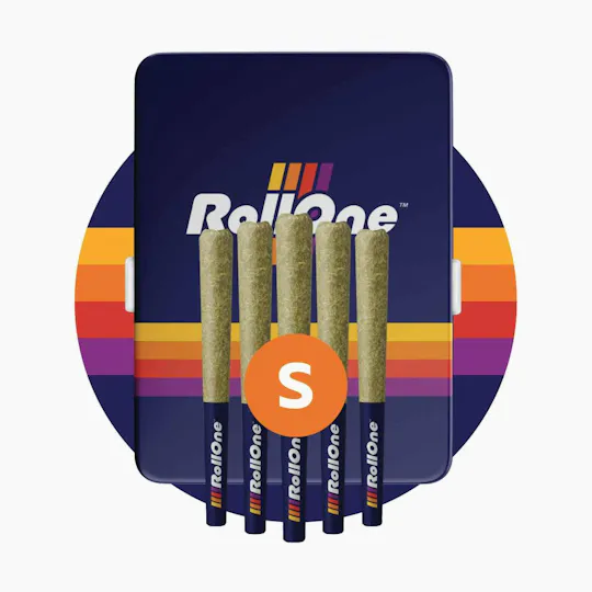 Roll One - Roll One | Super Lemon Haze | Infused Minis | 0.5g each | 5pk - 1