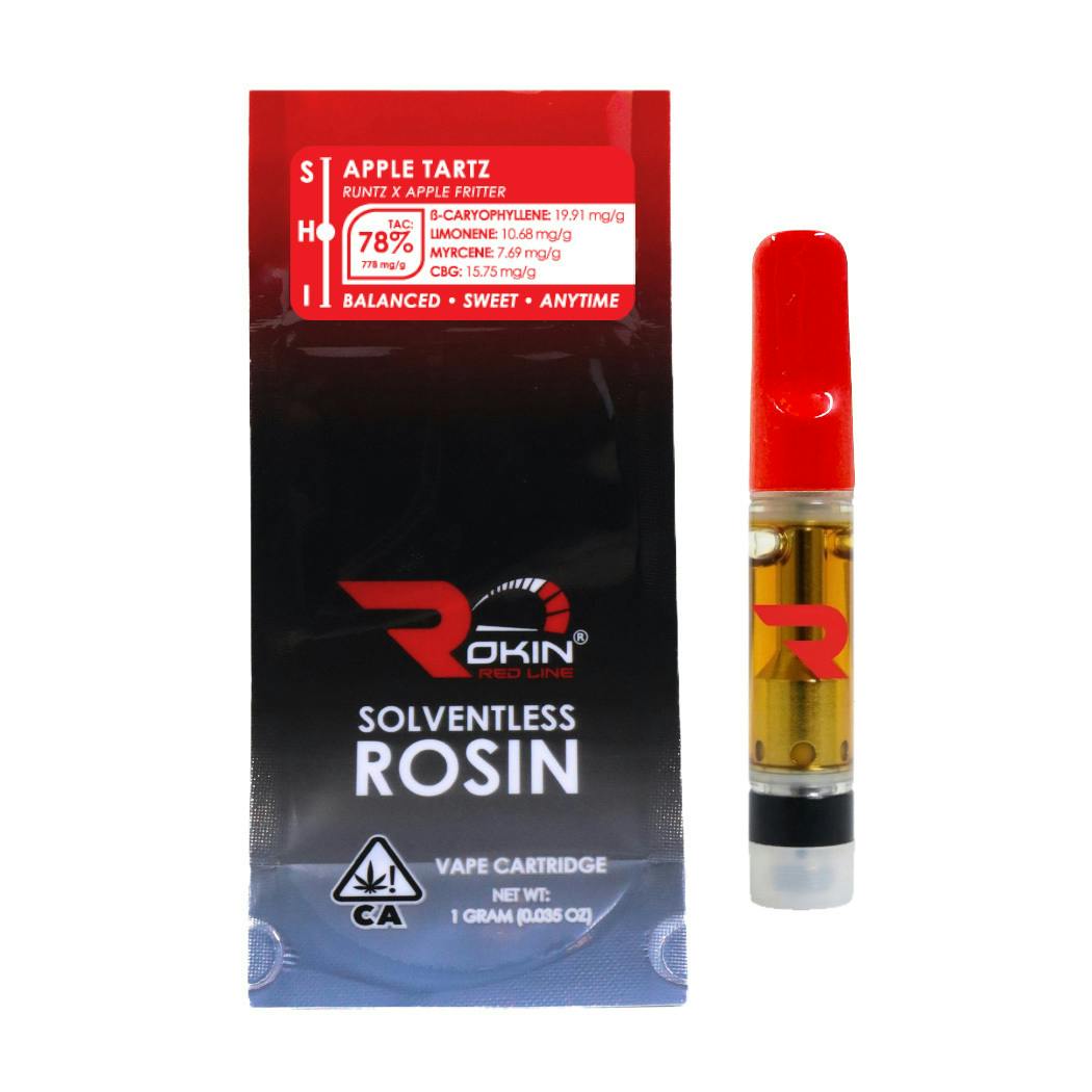 Rokin Cannabis - Rokin - Redline Rosin - Apple Tartz - Cartridge 1.0g - 1