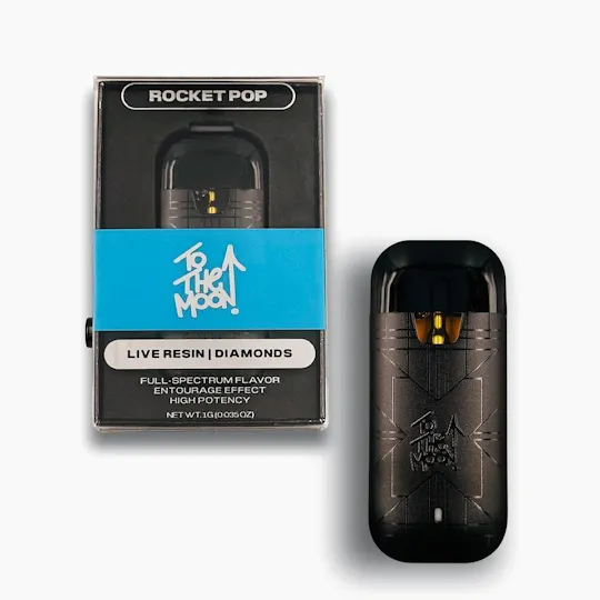 To The Moon - To The Moon | Rocket Pop | Live Resin Disposable | 1g - 1