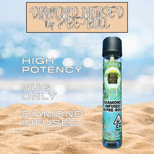 Canna Valley - LMNT x Ooze - 1g Diamond Infused PreRoll - 1