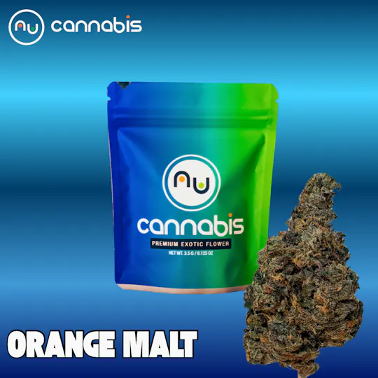 Nu Cannabis Brand - NuCannabis - Orange Malt 7g - PREMIUM INDOOR FLOWER - 1