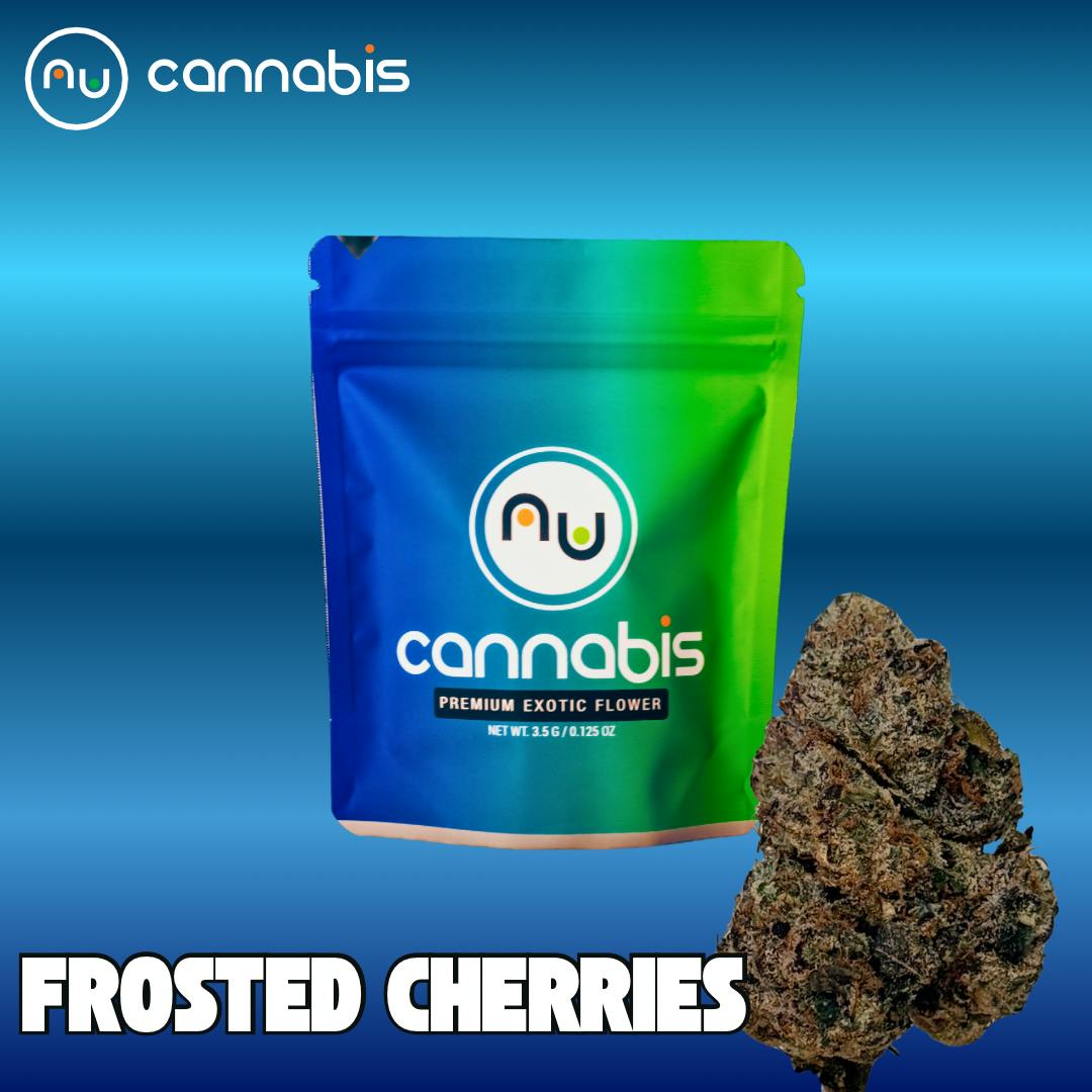 Nu Cannabis Brand - NuCannabis - Frosted Cherries 3.5g - PREMIUM INDOOR FLOWERS - 1