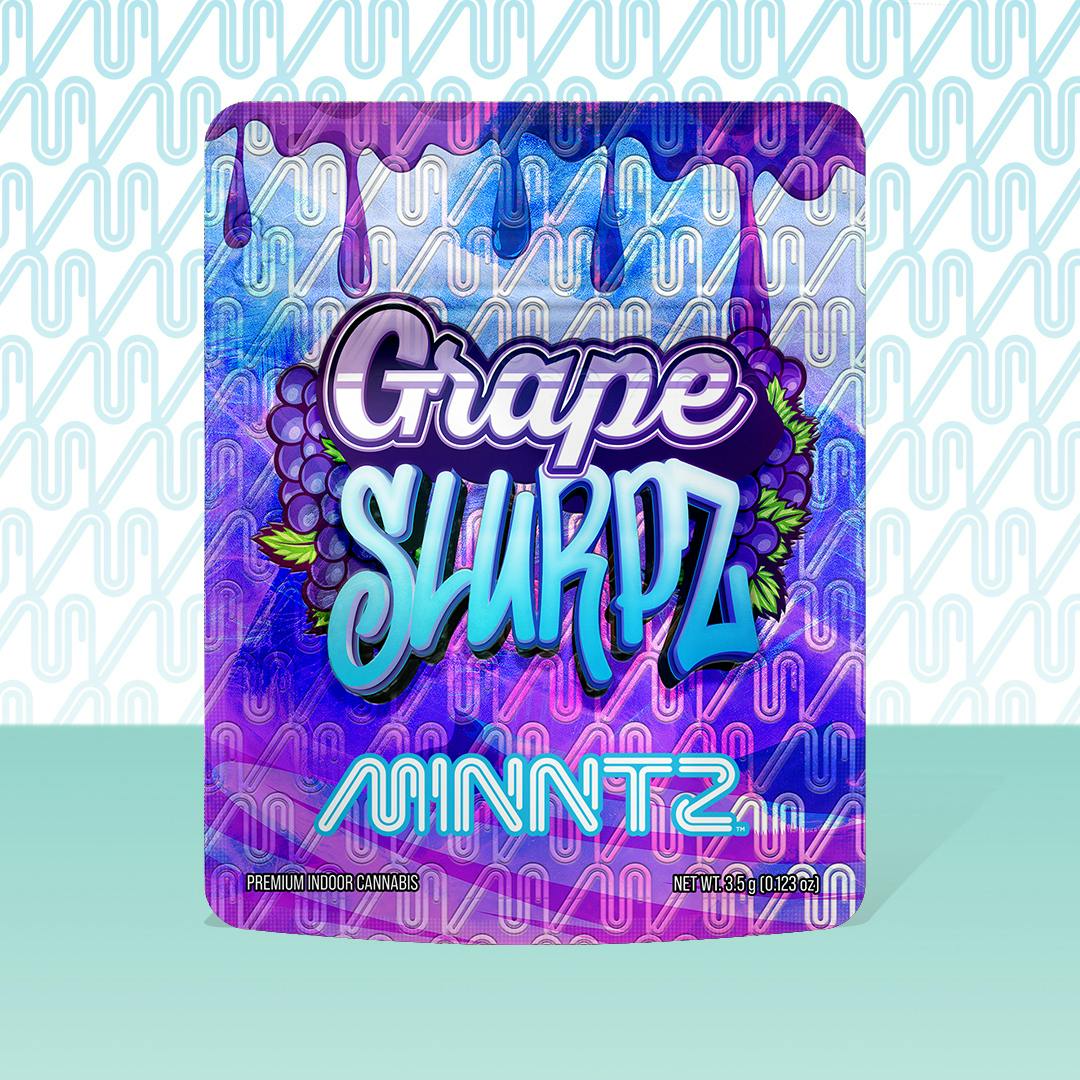 MINNTZ - MINNTZ | Grape Slurpz | Big Buds | 3.5g - 1