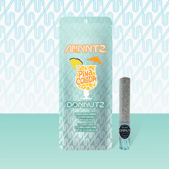 MINNTZ - MINNTZ | Pina Colada | Donnutz | Infused Joint | 1.5g - 1