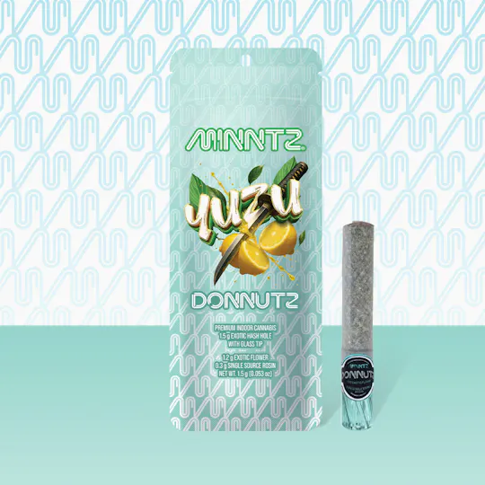 MINNTZ - MINNTZ | Yuzu | Donnutz Infused Joint | 1.5g - 1