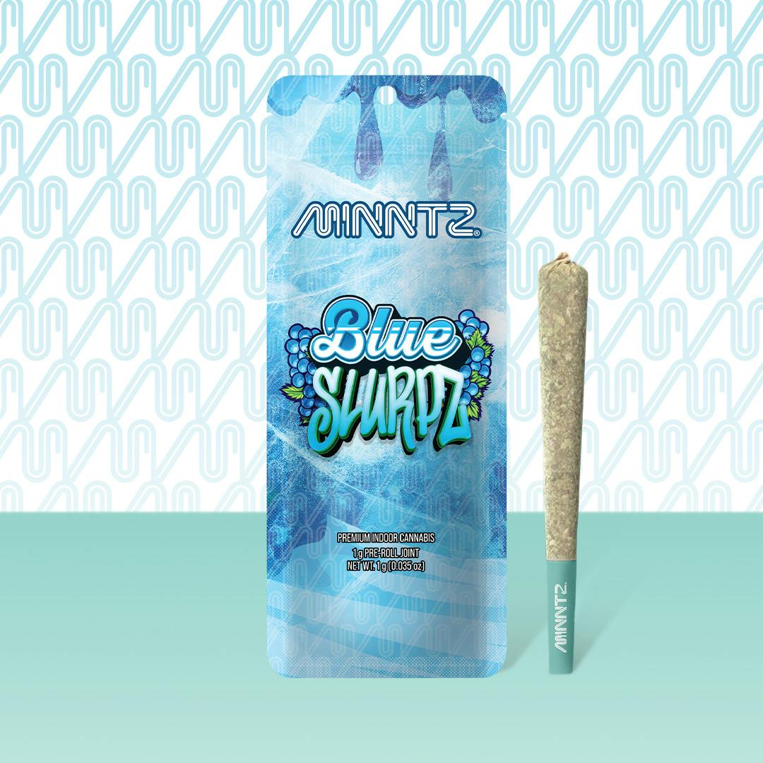 MINNTZ - MINNTZ | Blue Slurpz | Joint | 1g - 1