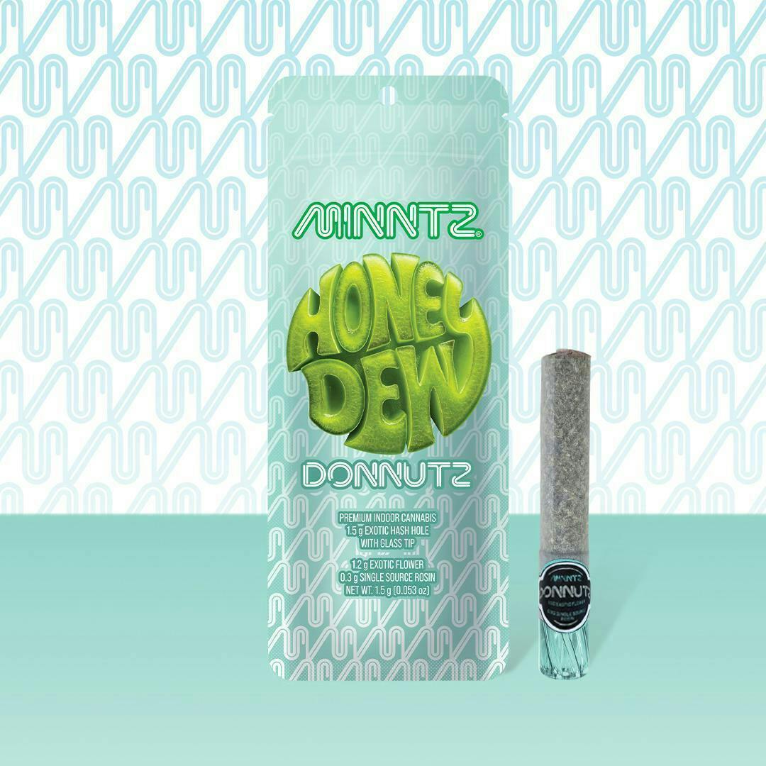 MINNTZ - Honeydew | Donnutz Infused Joint | 1.5g - 1
