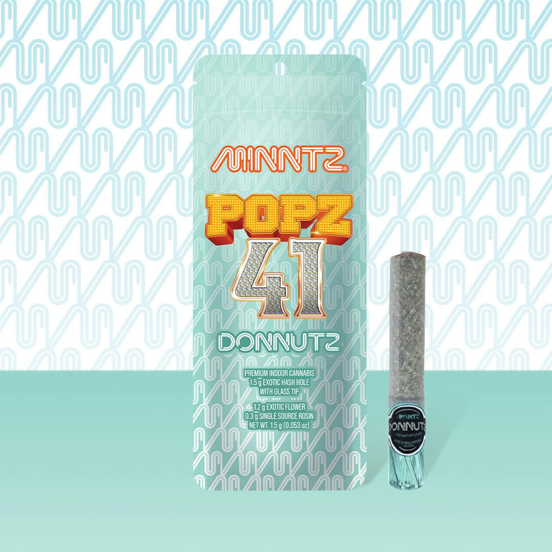 MINNTZ - MINNTZ | Popz 41 | Donnutz | Infused Joint | 1.5g - 1