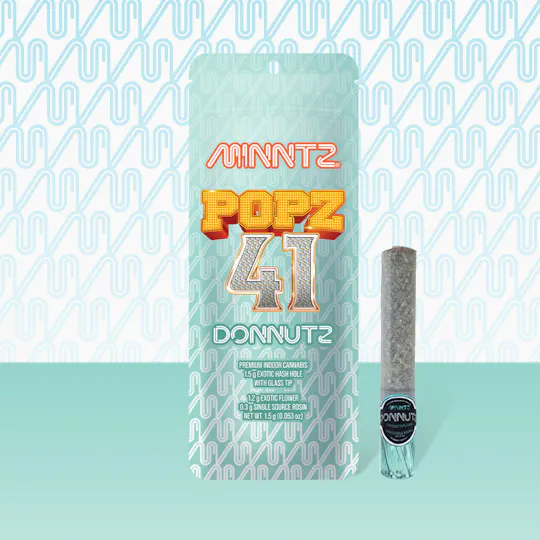 MINNTZ - MINNTZ | Popz 41 | Donnutz | Infused Joint | 1.5g - 1
