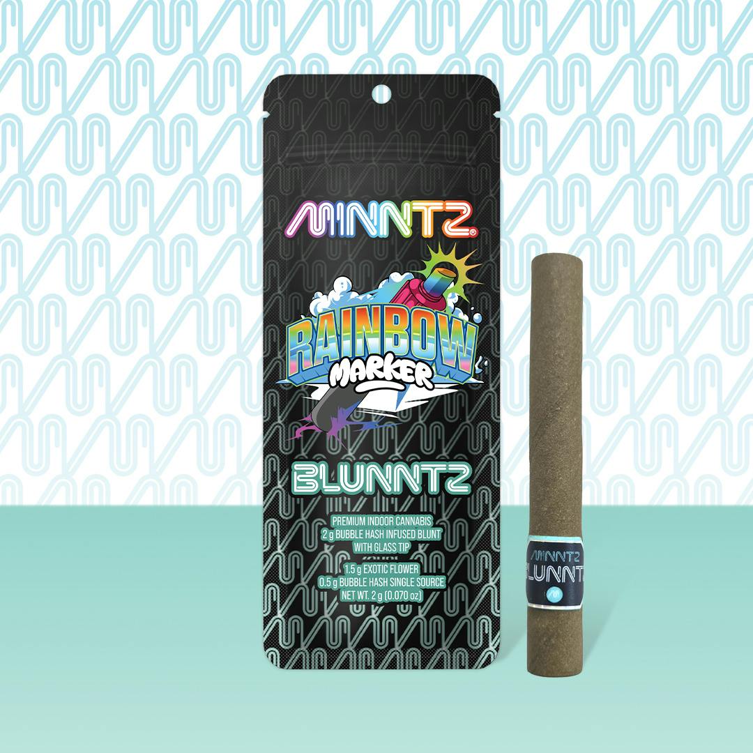 MINNTZ - MINNTZ | Rainbow Marker | Infused Blunt | 2g - 1
