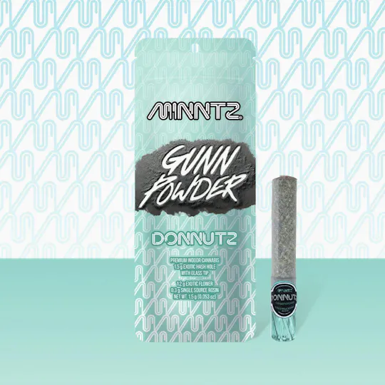 MINNTZ - Gunn Powder | Donnutz Infused Joint | 1.5g - 1