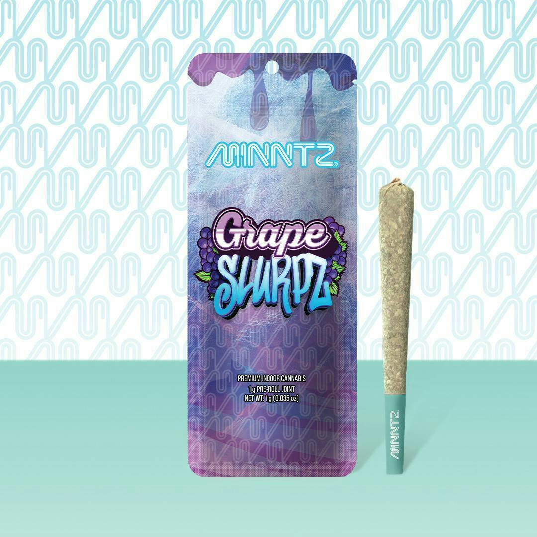 MINNTZ - Grape Slurpz | Joint | 1g - 1