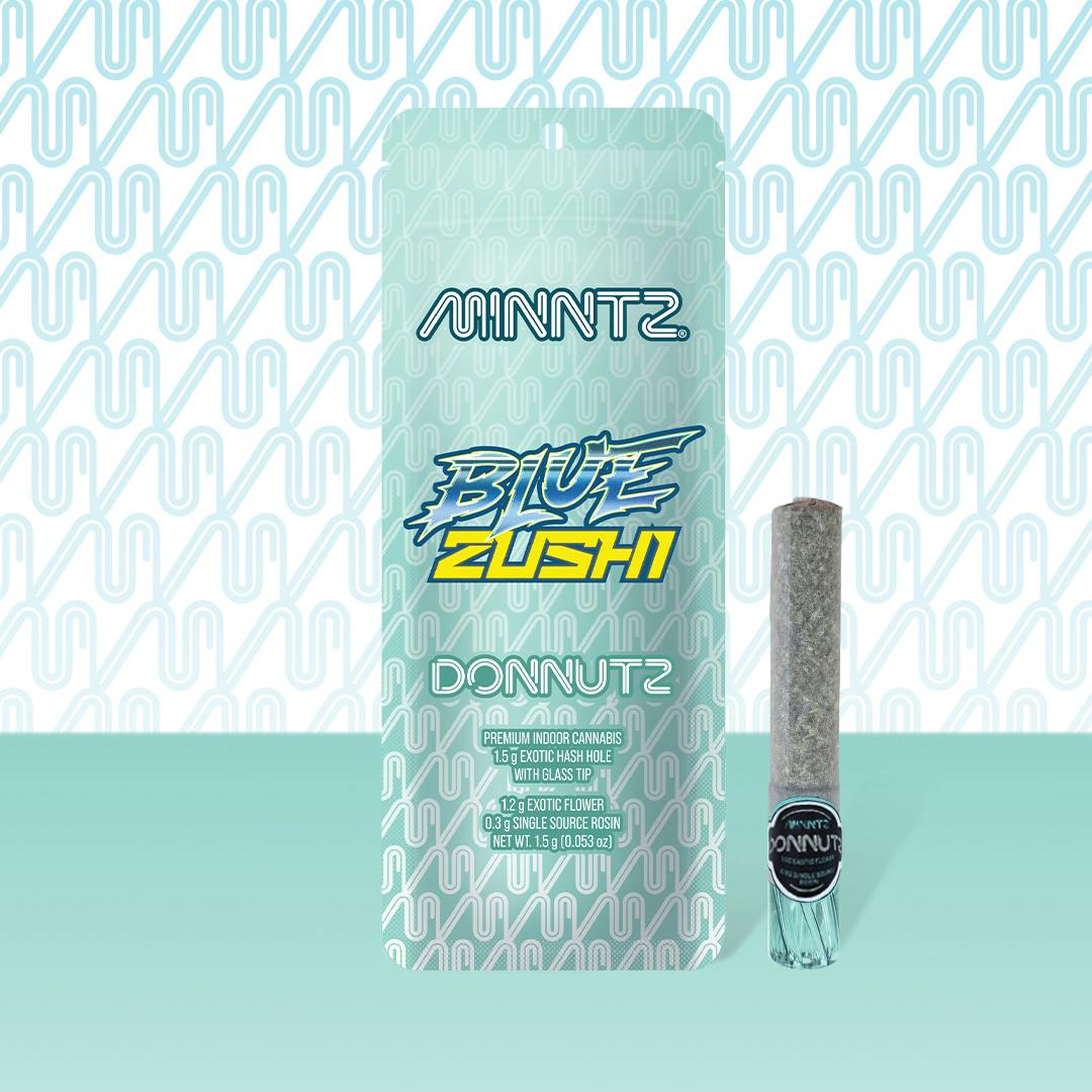 MINNTZ - MINNTZ | Blue Zushi | Infused Joint | 1.5g - 1