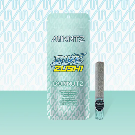 MINNTZ - MINNTZ | Blue Zushi | Infused Joint | 1.5g - 1