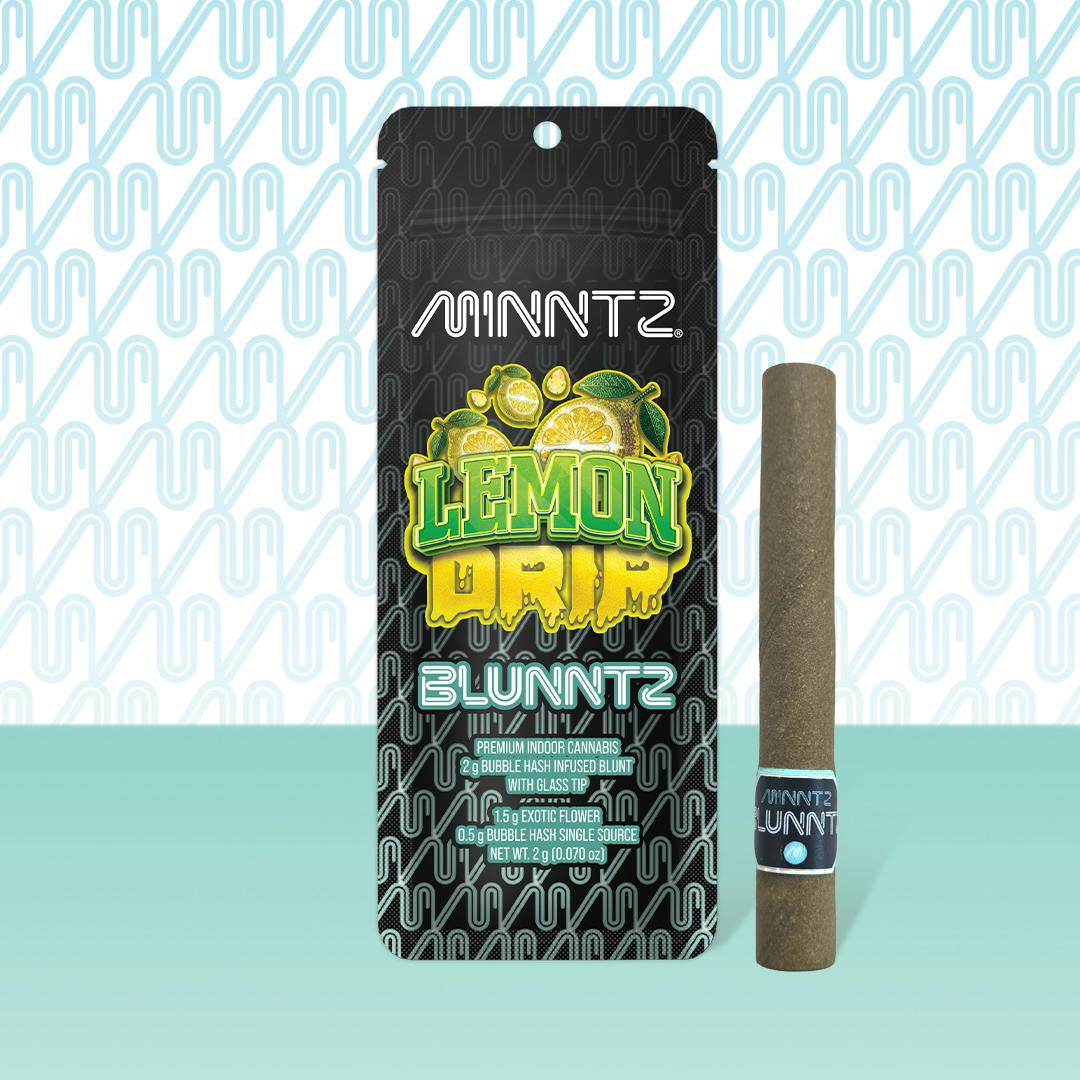 MINNTZ - MINNTZ | Lemon Drip | Infused Blunt | 2g - 1