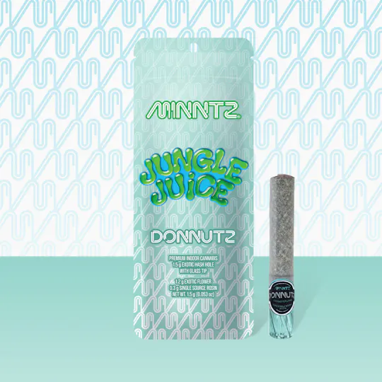 MINNTZ - MINNTZ | Jungle Juice | Donnutz Infused Joint | 1.5g - 1