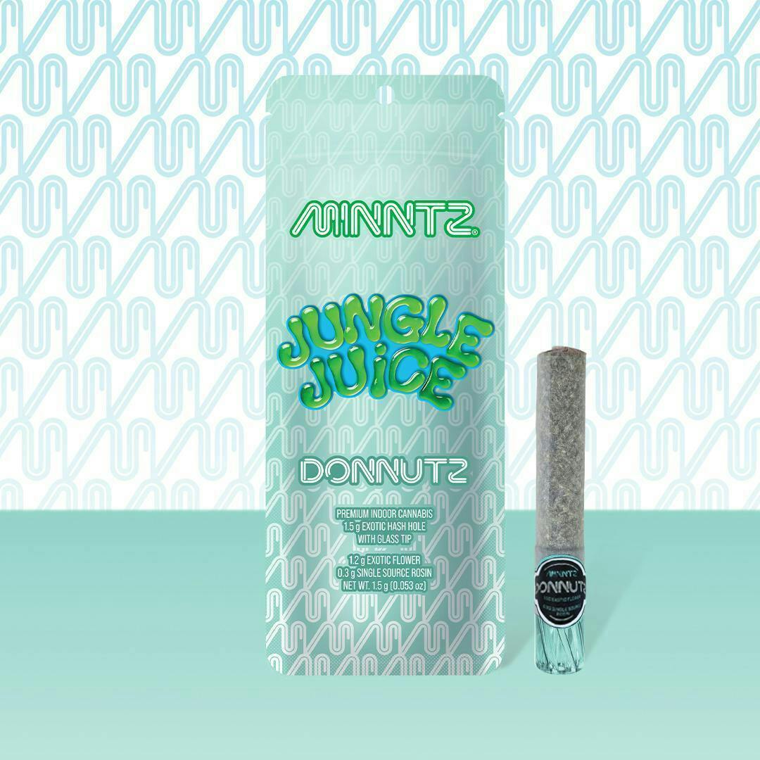 MINNTZ - Jungle Juice | Donnutz Infused Joint | 1.5g - 1