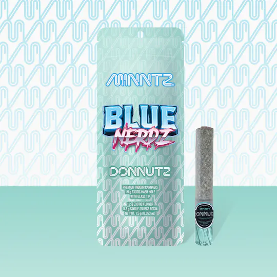 MINNTZ - MINNTZ | Blue Nerdz | Infused Joint | 1.5g - 1