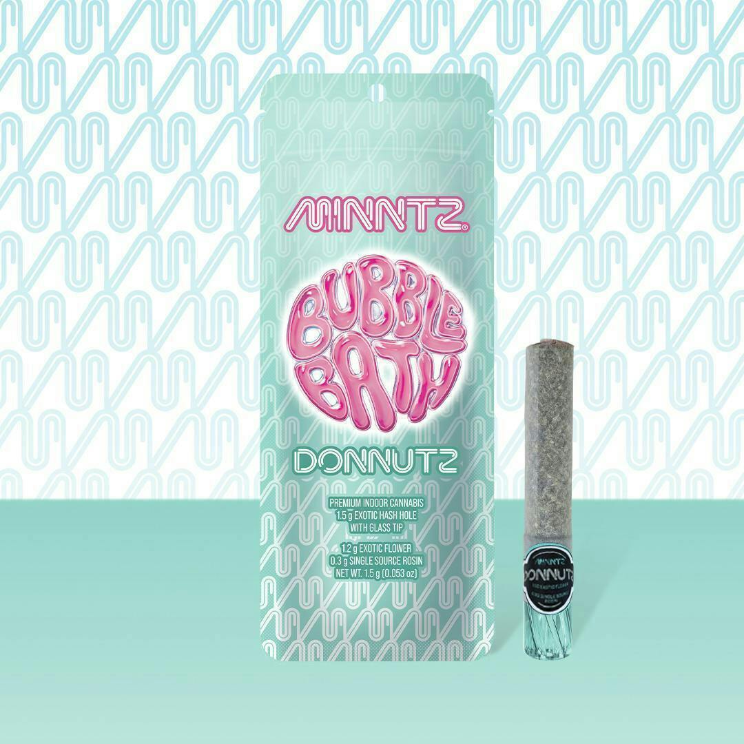 MINNTZ - Bubble Bath | Donnutz Infused Joint | 1.5g - 1