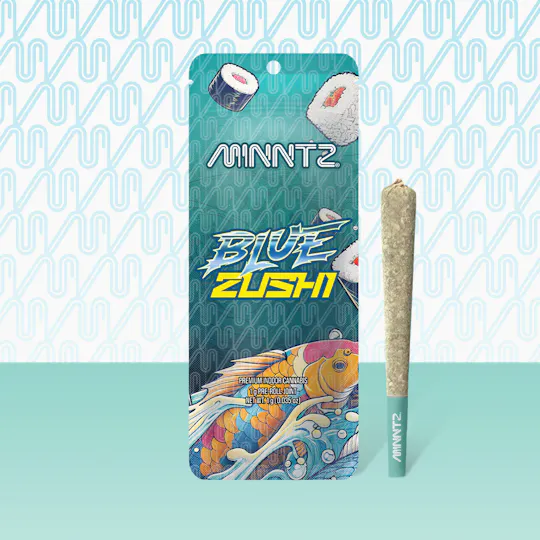 MINNTZ - MINNTZ | Blue Zushi | Joint | 1g - 1