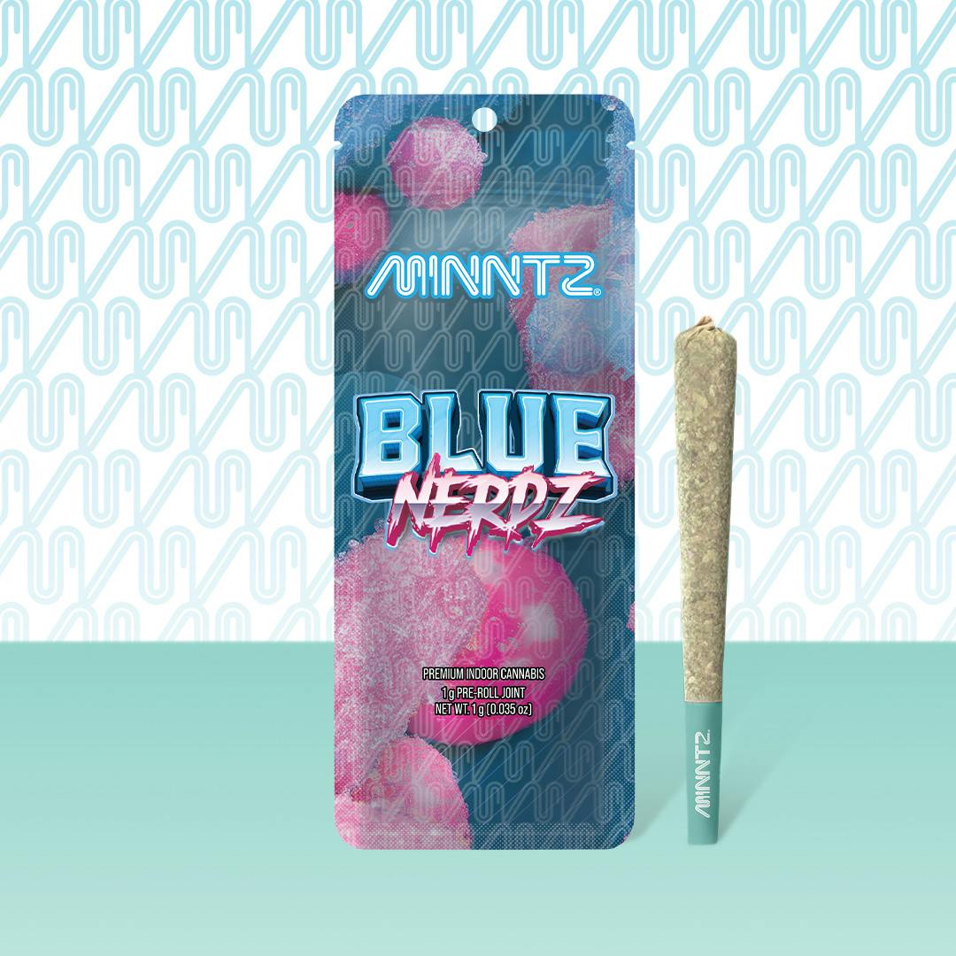 MINNTZ - MINNTZ | Blue Nerdz | Joint | 1g - 1