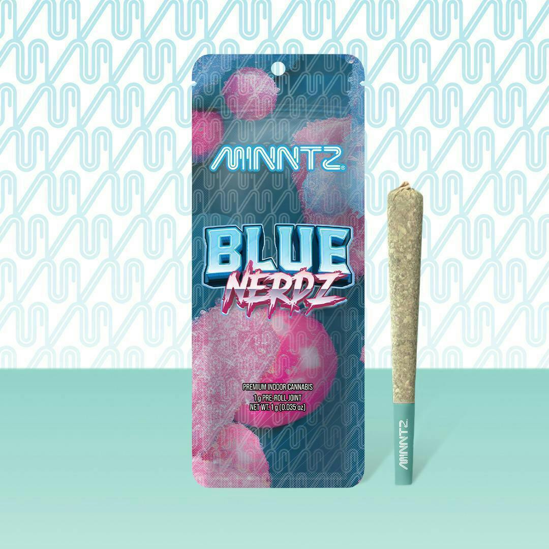 MINNTZ - Blue Nerdz | Joint | 1g - 1