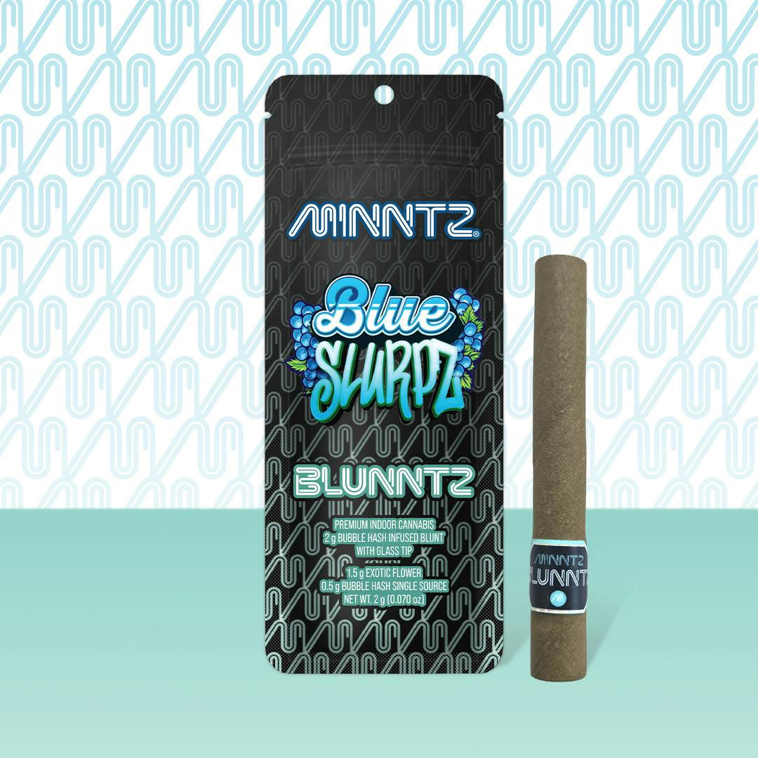MINNTZ - MINNTZ | Blue Slurpz | Infused Blunt | 2g - 1