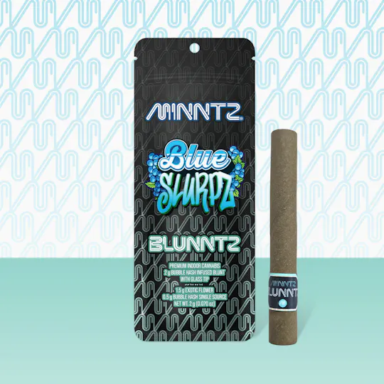 MINNTZ - MINNTZ | Blue Slurpz | Infused Blunt | 2g - 1