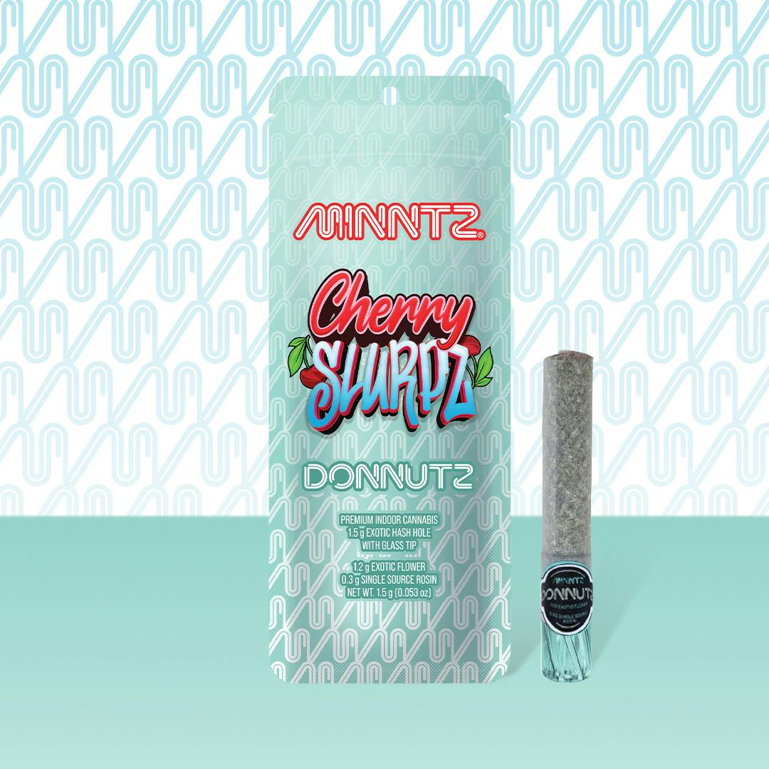 MINNTZ - MINNTZ | Cherry Slurpz | Donnutz Infused Joint | 1.5g - 1