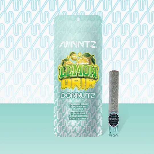 MINNTZ - MINNTZ | Lemon Drip | Infused Joint | 1.5g - 1