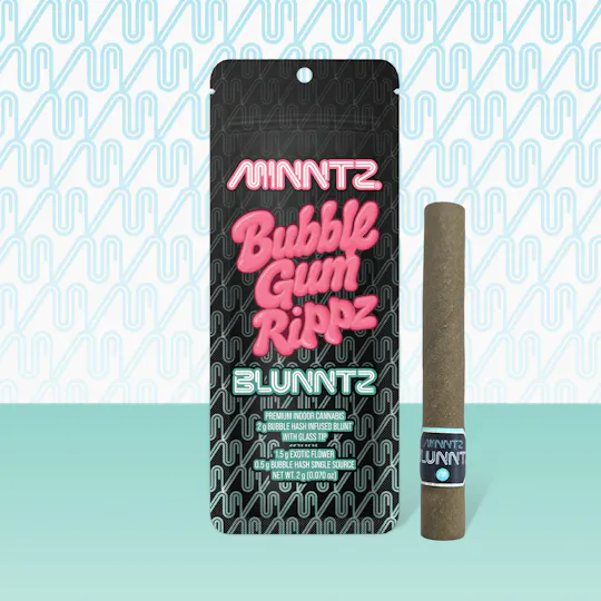 MINNTZ - MINNTZ | Bubble Gum Rippz | Infused Blunt | 2g - 1