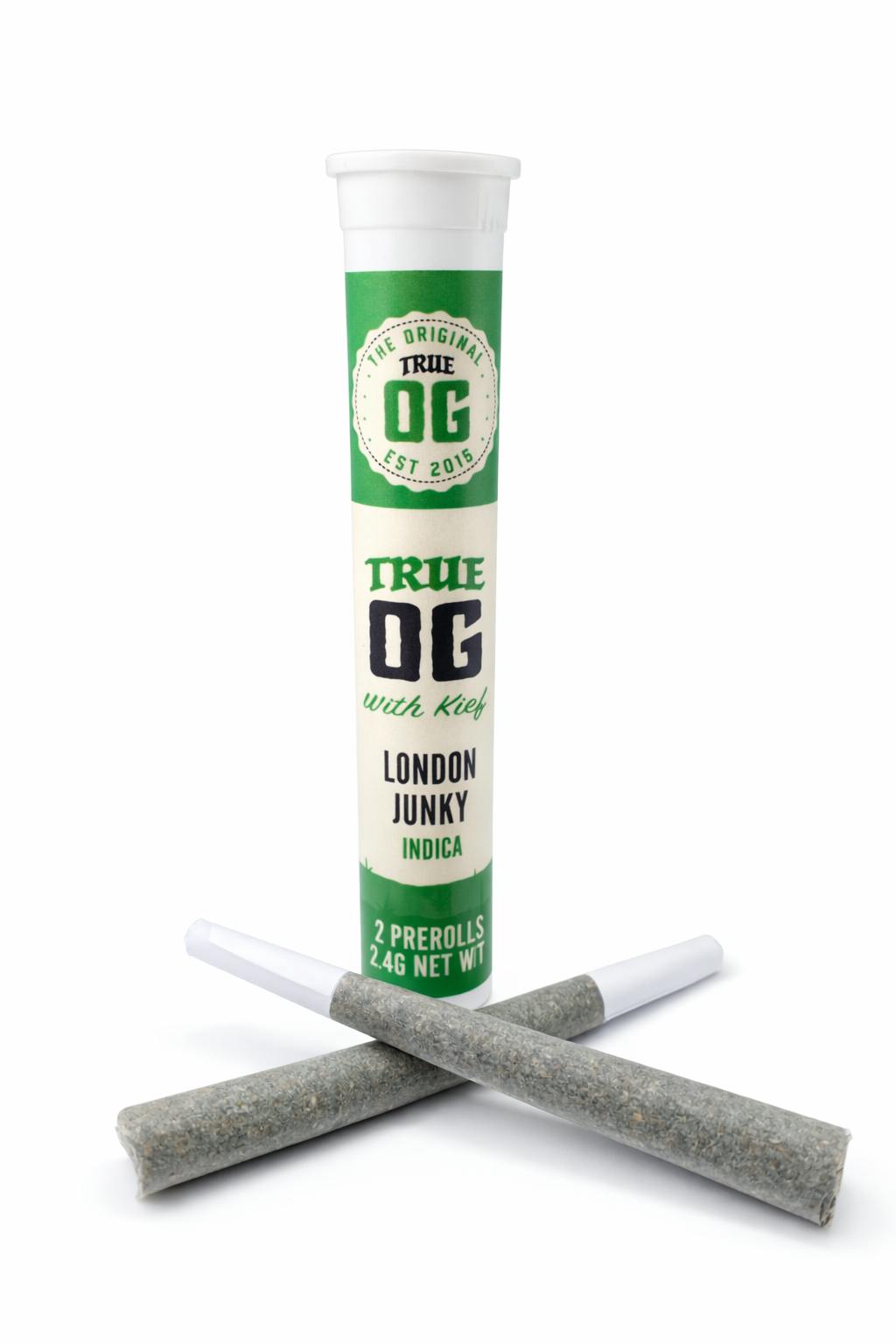 TRUE OG - True OG | London Junkie | Infused Joints | 1.2g each | 2pk - 1
