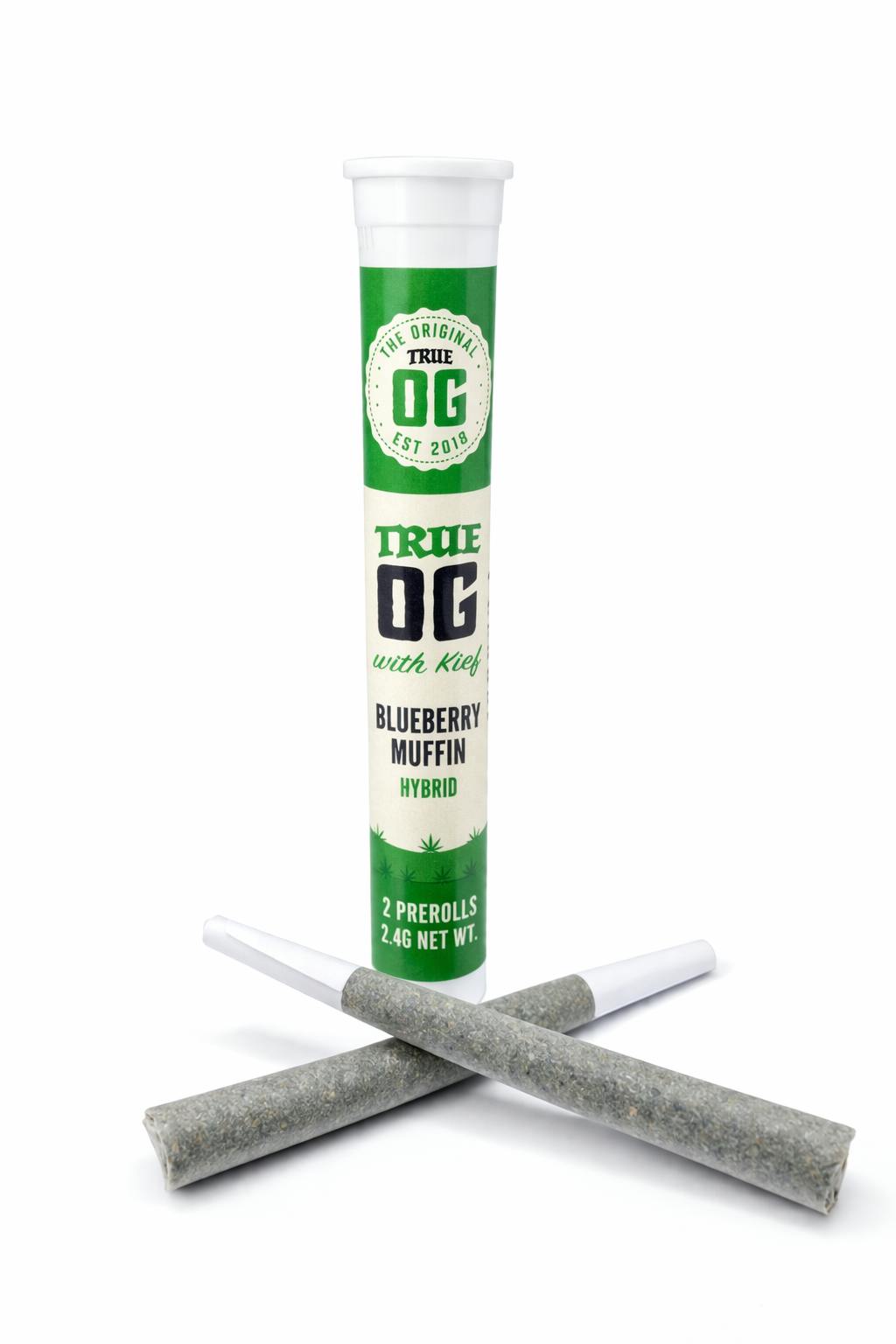 TRUE OG - True OG | Blueberry Muffin | Infused Joints | 1.2g each | 2pk - 1