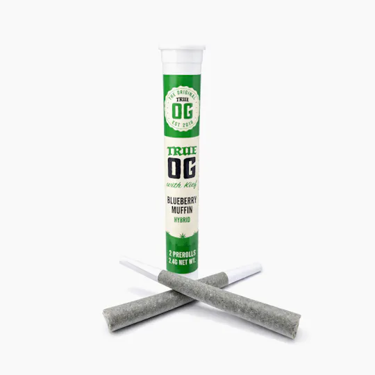 TRUE OG - True OG | Blueberry Muffin | Infused Joints | 1.2g each | 2pk - 1
