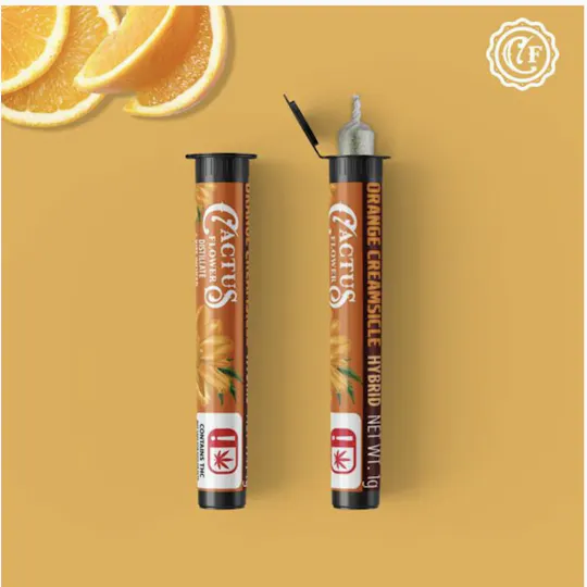 Cactus Flower - Cactus Flower | Orange Creamsicle | Infused Joint | 1g - 1