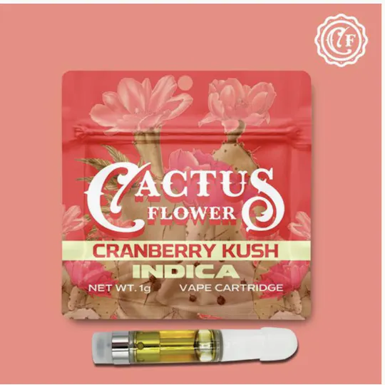 Cactus Flower - Cactus Flower | Cranberry Kush | Catridge | 1g - 1