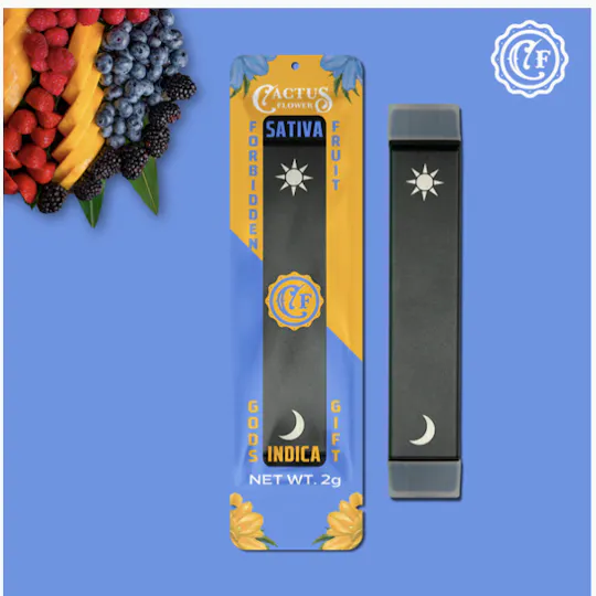 Cactus Flower - Cactus Flower | Forbidden Fruit/Gods Gift | Disposable | 2g - 1