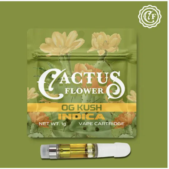 Cactus Flower - Cactus Flower | OG Kush | Cartridge | 1g - 1