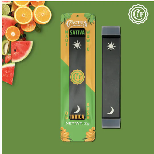 Cactus Flower - Cactus Flower | Maui Wowie/OG Kush | Disposable | 2g - 1