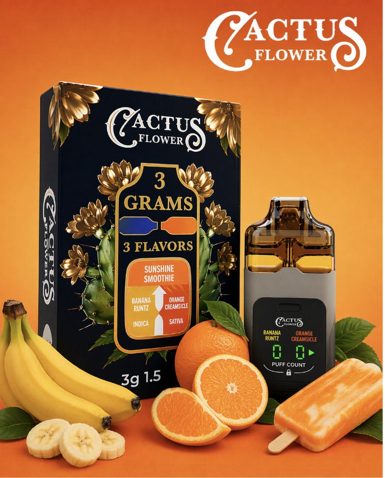 Cactus Flower - Cactus Flower | Sunshine Smoothie | Disposable | 3g - 1