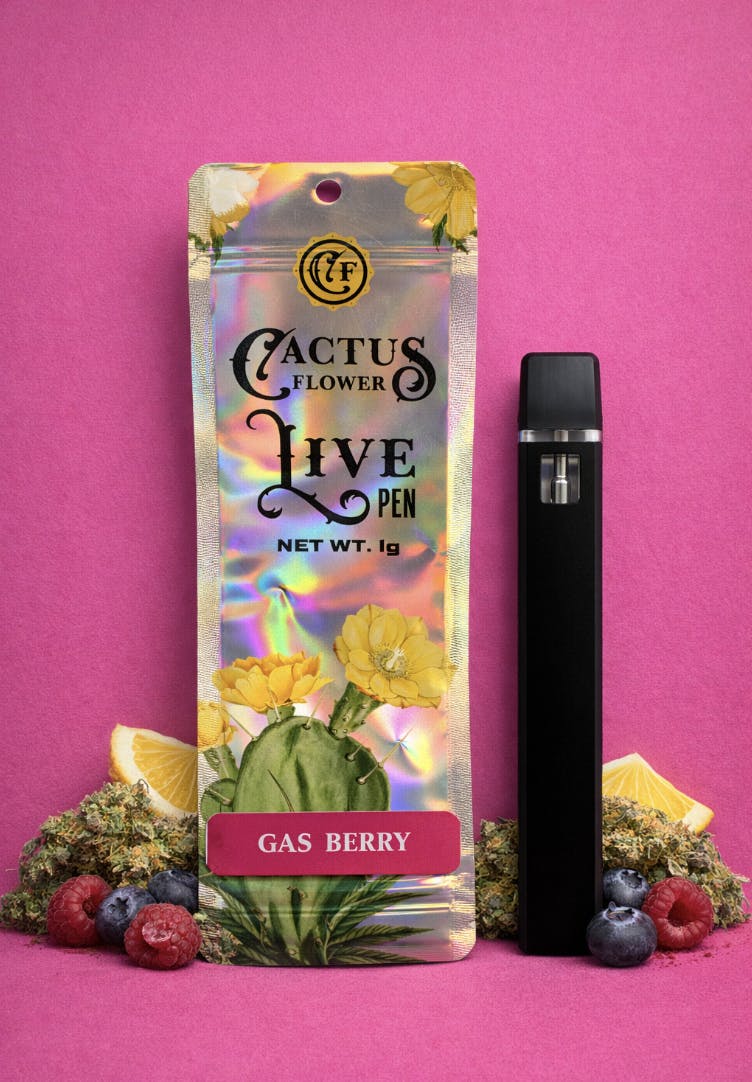 Cactus Flower - Cactus Flower | Gas Berry | Disposable | 1g - 1