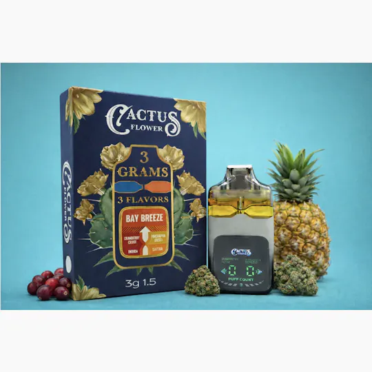 Cactus Flower - Cactus Flower | Bay Breeze | Disposable | 3g - 1