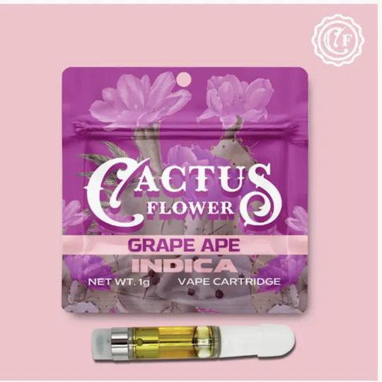 Cactus Flower - Cactus Flower | Grape Ape | Cartridge | 1g - 1