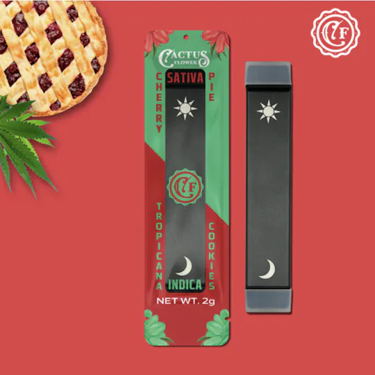 Cactus Flower - Cactus Flower | Cherry Pie/Tropicana Cookies | Disposable | 2g - 1