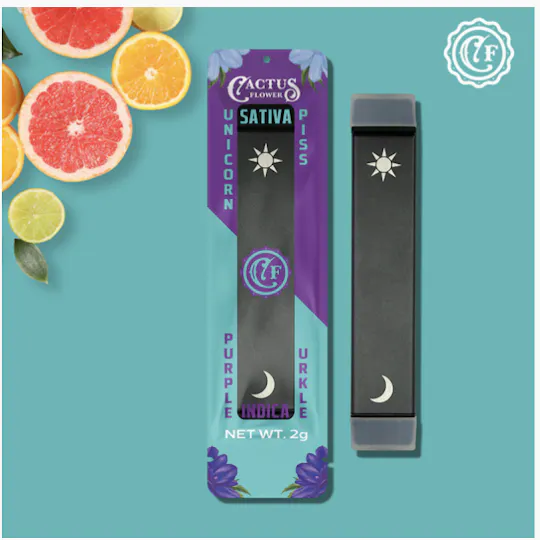 Cactus Flower - Cactus Flower | Unicorn Piss/Purple Urkle | Disposable | 2g - 1