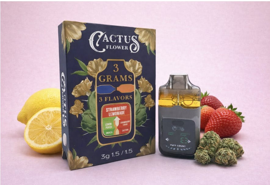 Cactus Flower - Cactus Flower | Strawberry Lemonade | Disposable | 3g - 1
