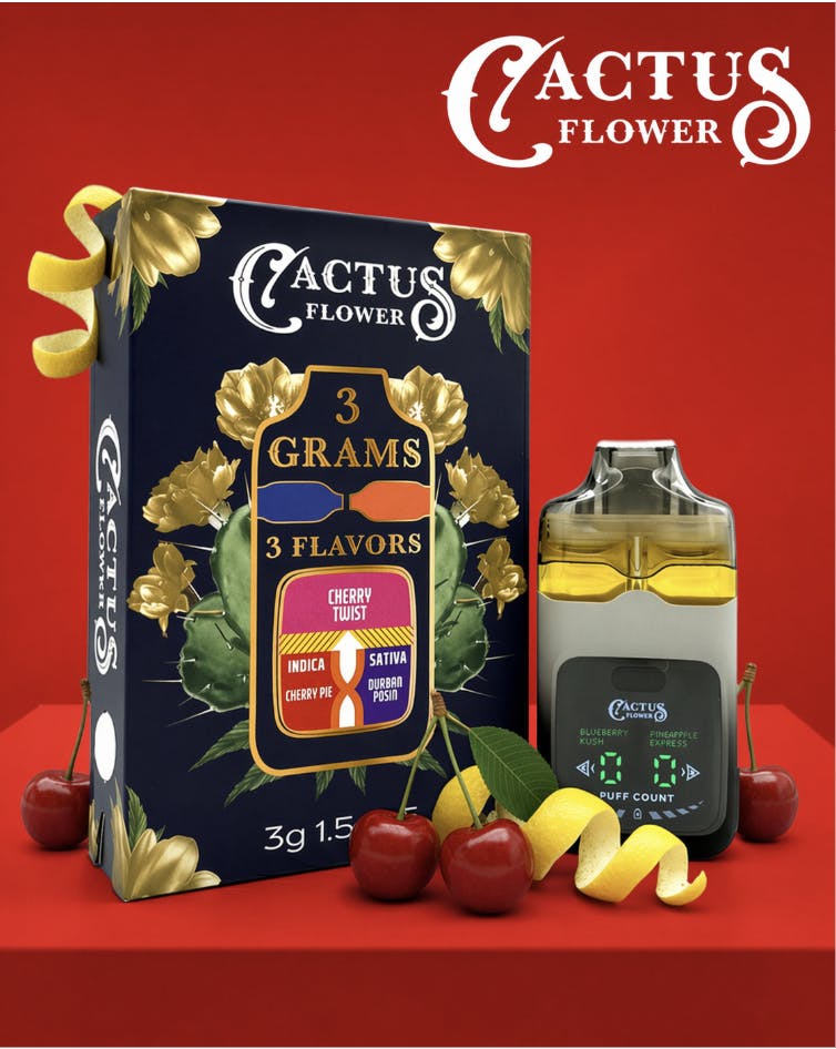 Cactus Flower - Cactus Flower | Cherry Twist | Disposable | 3g - 1