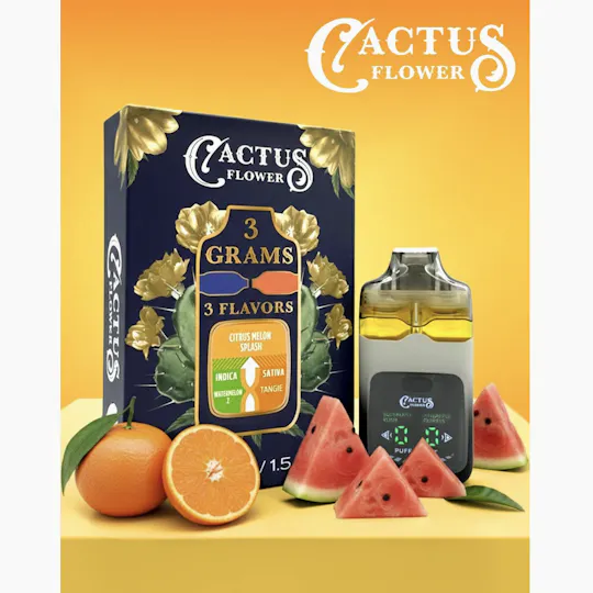 Cactus Flower - Cactus Flower | Citrus Melon Splash | Disposable | 3g - 1