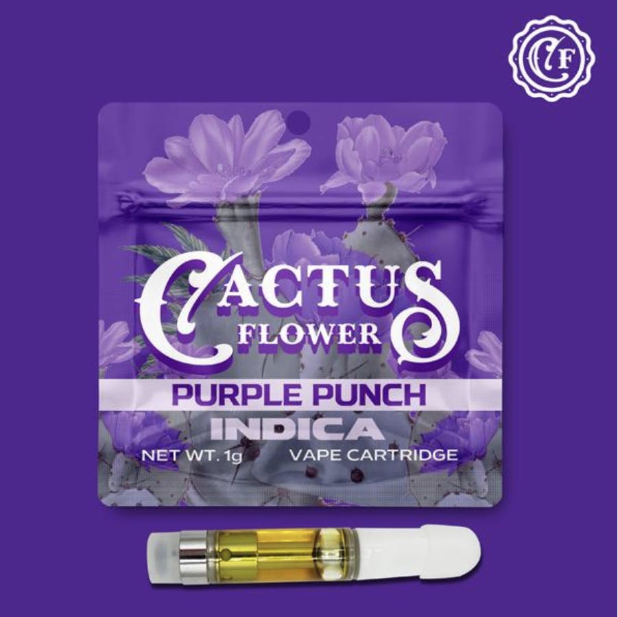 Cactus Flower - Cactus Flower | Purple Punch | Cartridge | 1g - 1