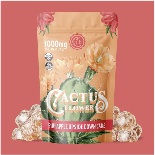 Cactus Flower - Cactus Flower | Gourmet Mix Gummies | 10ct | 100mg/each | 1000mg - 1